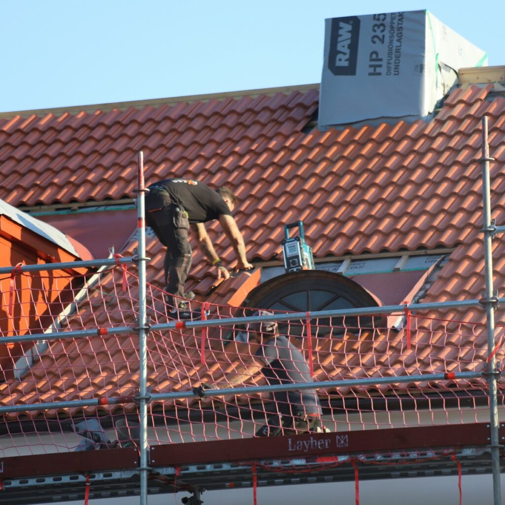 Reliable roofing company in Sangaree, SC completing a residential tile roof installation